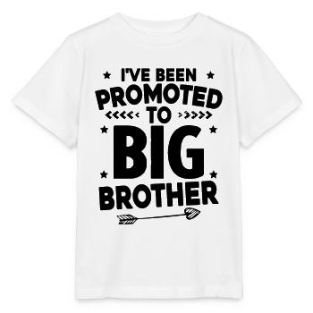 Ich werde ein großer Bruder sein - zukünftiger großer Bruder - Stanley/Stella Kinder T-Shirt MINI CREATOR  - Weiß - Vorne - Maike (125cm)