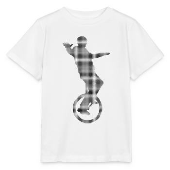 Einrad - Stanley/Stella Kinder T-Shirt MINI CREATOR  - Weiß - Vorne - Maike (125cm)