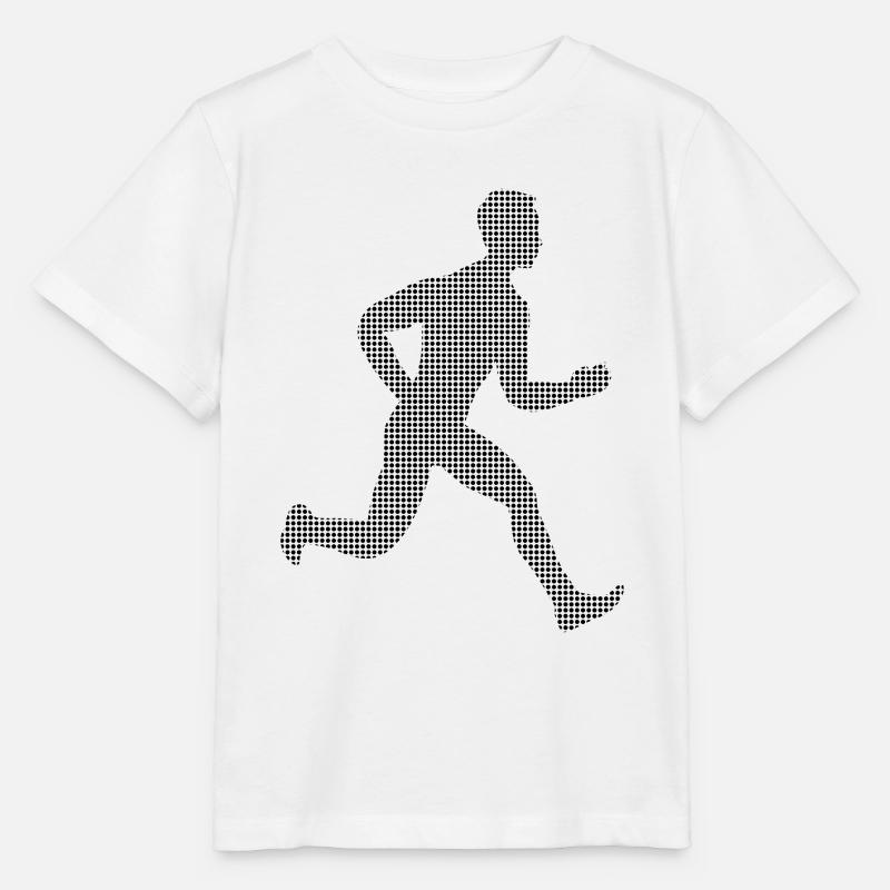 Faire du jogging - T-shirt bio MINI CREATOR Stanley/Stella Enfant - blanc
