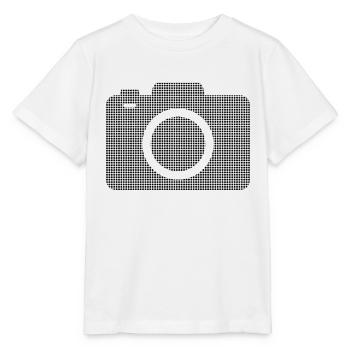 Kamera - Stanley/Stella Kinder T-Shirt MINI CREATOR  - Weiß - Vorne - Maike (125cm)