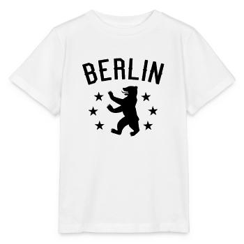 Armoiries de Berlin - T-shirt bio MINI CREATOR Stanley/Stella Enfant - blanc - Devant - Maike (125cm)