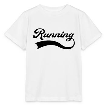 Running Endurance Sports Lettering - T-shirt bio MINI CREATOR Stanley/Stella Enfant - blanc - Devant - Maike (125cm)