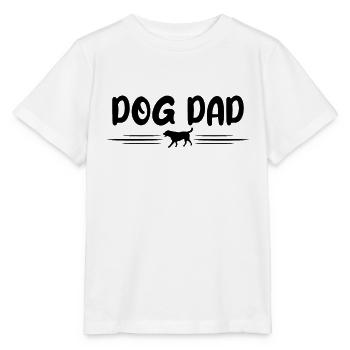 Dogs Papa - Stanley/Stella MINI CREATOR Kids’ T-Shirt - white - Front - Maike (125cm)
