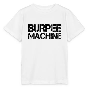 Burpee Machine - T-shirt bio MINI CREATOR Stanley/Stella Enfant - blanc - Devant - Maike (125cm)