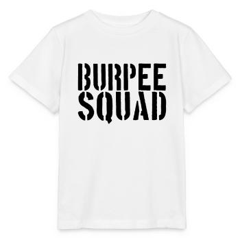 Burpee Squad - Stanley/Stella Kinder T-Shirt MINI CREATOR  - Weiß - Vorne - Maike (125cm)