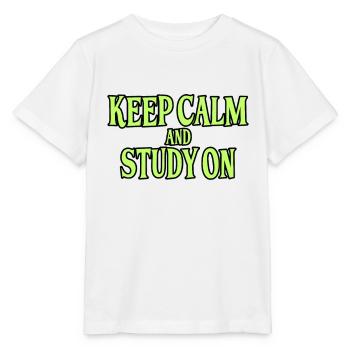 Studieren Spruch - Stanley/Stella Kinder T-Shirt MINI CREATOR  - Weiß - Vorne - Maike (125cm)