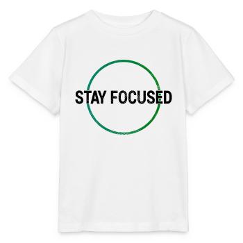 Fokus Lernen Shirt - Stanley/Stella Kinder T-Shirt MINI CREATOR  - Weiß - Vorne - Maike (125cm)