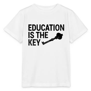 Éducation Dicton clé - T-shirt bio MINI CREATOR Stanley/Stella Enfant - blanc - Devant - Maike (125cm)