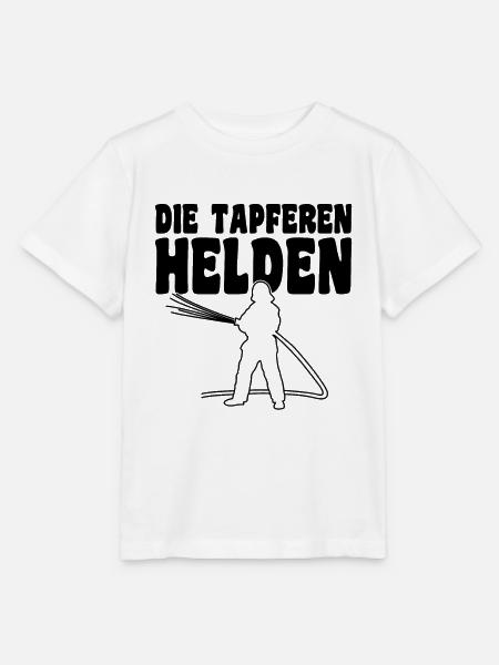 Feuerwehr Tapfere Helden - Stanley/Stella Kinder T-Shirt MINI CREATOR - Weiß