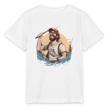 Angling - Stanley/Stella MINI CREATOR Kids’ T-Shirt - white - Front - Maike (125cm)