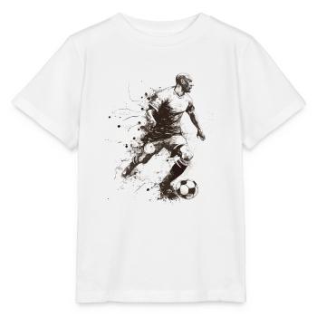 Footballeur - T-shirt bio MINI CREATOR Stanley/Stella Enfant - blanc - Devant - Maike (125cm)