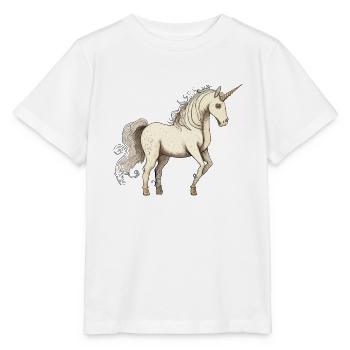 Licorne licorne - T-shirt bio MINI CREATOR Stanley/Stella Enfant - blanc - Devant - Maike (125cm)