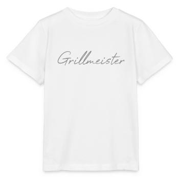 Grillmeister - Stanley/Stella Kinder T-Shirt MINI CREATOR  - Weiß - Vorne - Maike (125cm)