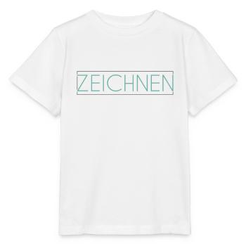 Zeichnen Schriftzug - Stanley/Stella Kinder T-Shirt MINI CREATOR  - Weiß - Vorne - Maike (125cm)