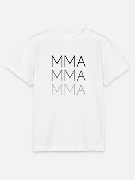MMA Schriftzug - Stanley/Stella Kinder T-Shirt MINI CREATOR - Weiß