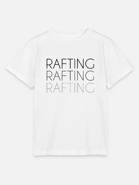 rafting Schriftzug - Stanley/Stella Kinder T-Shirt MINI CREATOR - Weiß