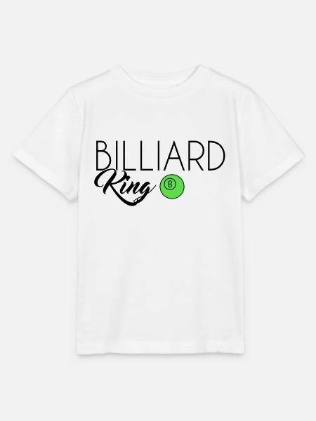 Billiard King - Stanley/Stella Kinder T-Shirt MINI CREATOR  - Weiß