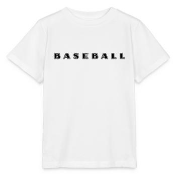 Baseball lettering - Stanley/Stella MINI CREATOR Kids’ T-Shirt - white - Front - Maike (125cm)