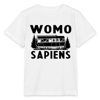 Womo Sapiens Funny Caravan - Stanley/Stella Kinder T-Shirt MINI CREATOR  - Weiß - Vorne - Maike (125cm)