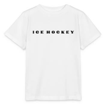 Eishockey Schriftzug - Stanley/Stella Kinder T-Shirt MINI CREATOR  - Weiß - Vorne - Maike (125cm)