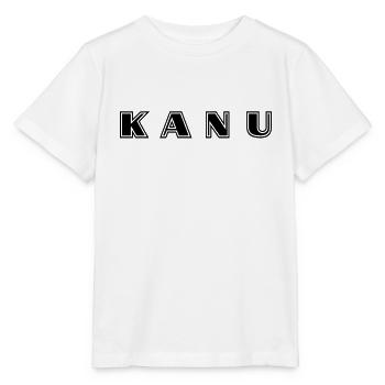 Kanu Schriftzug - Stanley/Stella Kinder T-Shirt MINI CREATOR  - Weiß - Vorne - Maike (125cm)