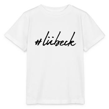 Luebeck - T-shirt bio MINI CREATOR Stanley/Stella Enfant - blanc - Devant - Maike (125cm)