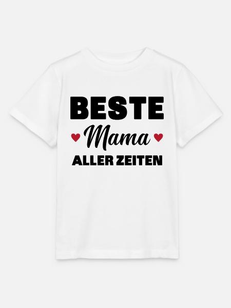 Beste Mutter aller Zeiten - Stanley/Stella Kinder T-Shirt MINI CREATOR - Weiß