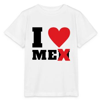 J'aime les hommes, je m'aime - T-shirt bio MINI CREATOR Stanley/Stella Enfant - blanc - Devant - Maike (125cm)