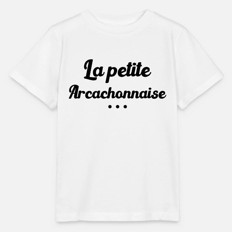 la petite arcachonnaise arcachon cadeau - T-shirt bio MINI CREATOR Stanley/Stella Enfant - blanc