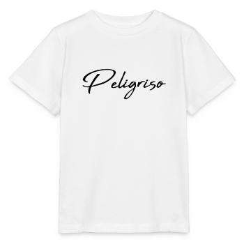 Peligroso Espagnol dangereux - T-shirt bio MINI CREATOR Stanley/Stella Enfant - blanc - Devant - Maike (125cm)