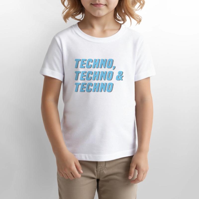 Techno Techno Techno T-shirt bio MINI CREATOR Stanley/Stella Enfant