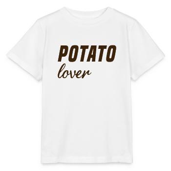 Kartoffel Liebhaber - Stanley/Stella Kinder T-Shirt MINI CREATOR  - Weiß - Vorne - Maike (125cm)