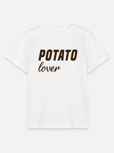 Kartoffel Liebhaber - Stanley/Stella Kinder T-Shirt MINI CREATOR - Weiß