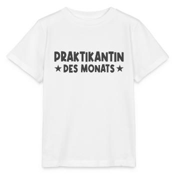 Praktikantin des Monats - Stanley/Stella Kinder T-Shirt MINI CREATOR  - Weiß - Vorne - Maike (125cm)