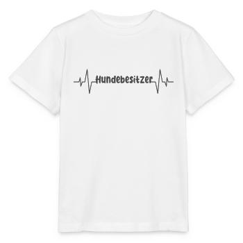 Hundebesitzer Herzschlag - Stanley/Stella Kinder T-Shirt MINI CREATOR  - Weiß - Vorne - Maike (125cm)