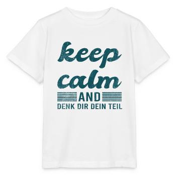 Lustiger Ironischer Spruch - Stanley/Stella Kinder T-Shirt MINI CREATOR  - Weiß - Vorne - Maike (125cm)