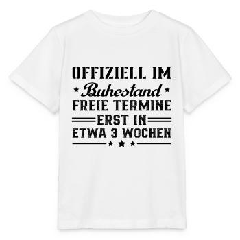 Offiziell im ruhestand - Stanley/Stella Kinder T-Shirt MINI CREATOR  - Weiß - Vorne - Maike (125cm)