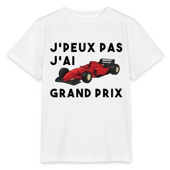 Je peux pas j ai grand prix - T-shirt bio MINI CREATOR Stanley/Stella Enfant - blanc - Devant - Maike (125cm)