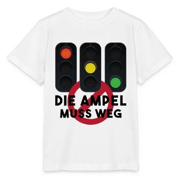 Les feux de circulation doivent disparaître - T-shirt bio MINI CREATOR Stanley/Stella Enfant - blanc - Devant - Maike (125cm)