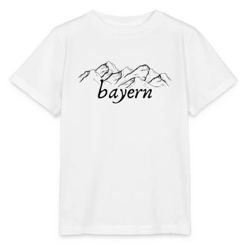 Montagnes de Bavière - T-shirt bio MINI CREATOR Stanley/Stella Enfant - blanc - Devant - Maike (125cm)