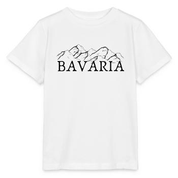 Montagnes de Bavière - T-shirt bio MINI CREATOR Stanley/Stella Enfant - blanc - Devant - Maike (125cm)