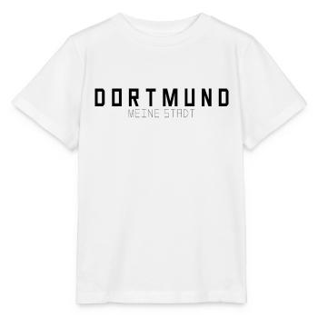 Dortmund Ma ville - T-shirt bio MINI CREATOR Stanley/Stella Enfant - blanc - Devant - Maike (125cm)