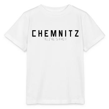 Chemnitz Ma ville - T-shirt bio MINI CREATOR Stanley/Stella Enfant - blanc - Devant - Maike (125cm)