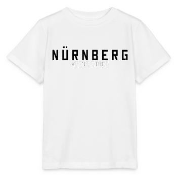 Nuremberg Ma ville - T-shirt bio MINI CREATOR Stanley/Stella Enfant - blanc - Devant - Maike (125cm)