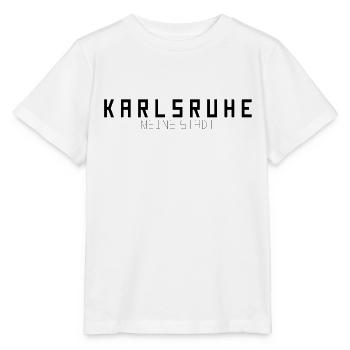 Karlsruhe Ma ville - T-shirt bio MINI CREATOR Stanley/Stella Enfant - blanc - Devant - Maike (125cm)