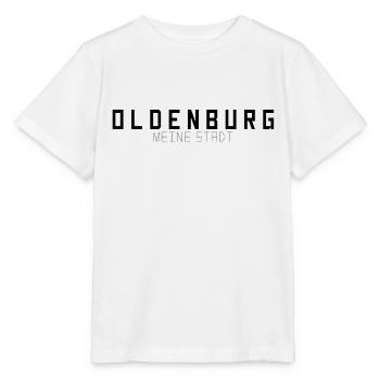Oldenburg Ma ville - T-shirt bio MINI CREATOR Stanley/Stella Enfant - blanc - Devant - Maike (125cm)