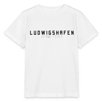 Ludwigshafen Ma ville - T-shirt bio MINI CREATOR Stanley/Stella Enfant - blanc - Devant - Maike (125cm)