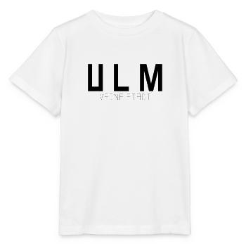 Ulm Ma ville - T-shirt bio MINI CREATOR Stanley/Stella Enfant - blanc - Devant - Maike (125cm)