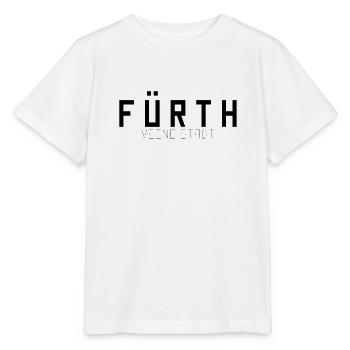 Fürth Ma ville - T-shirt bio MINI CREATOR Stanley/Stella Enfant - blanc - Devant - Maike (125cm)