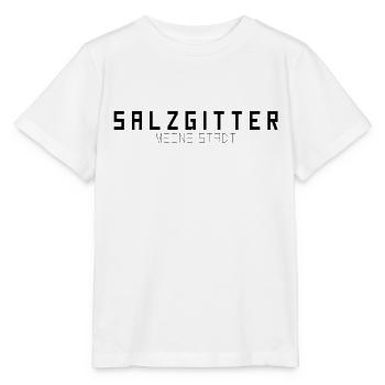 Salzgitter Ma ville - T-shirt bio MINI CREATOR Stanley/Stella Enfant - blanc - Devant - Maike (125cm)